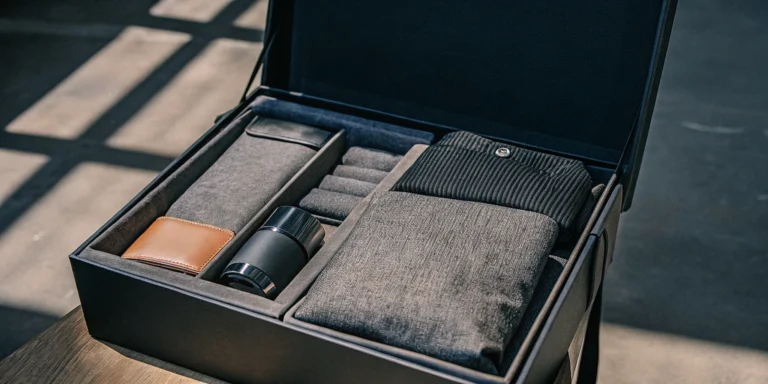 Custom branded onboarding gift box from Brand Vessel